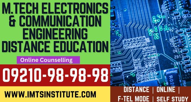 M.Tech Electronics & Communication Engineering Distance Education ...